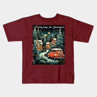 Driving Home For Christmas 1 Kids T-Shirt